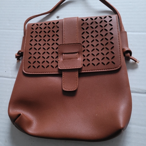 Cherie Bliss Crossbody / Shoulder BG1295BRN Bag - Picture 6 of 13